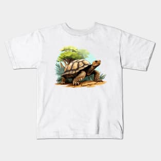 Giant Tortoise Kids T-Shirt